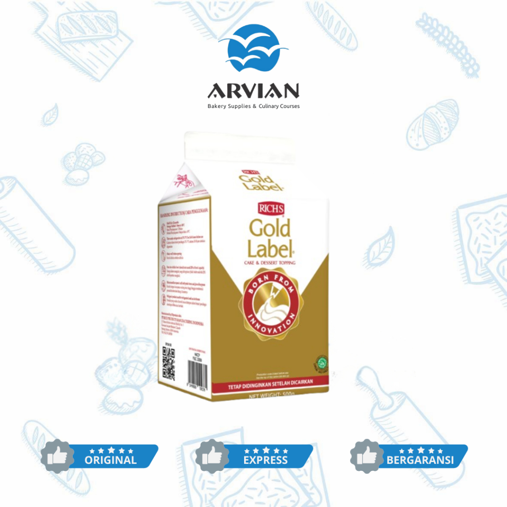 

Rich's Whip Topping 500 Gr Non Diary [Instant Surabaya] - Arvian