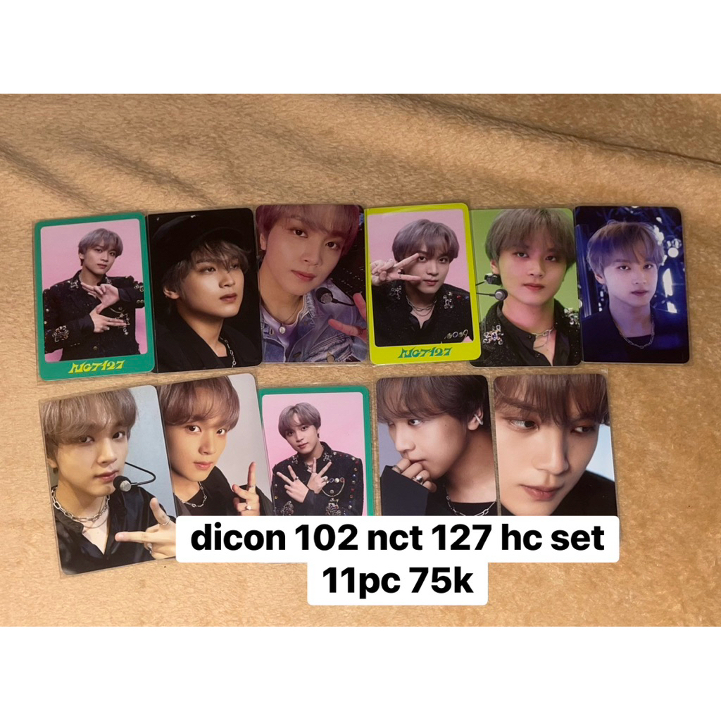 DICON 101 DICON 102 NCT DREAM NCT 127 HAECHAN SET