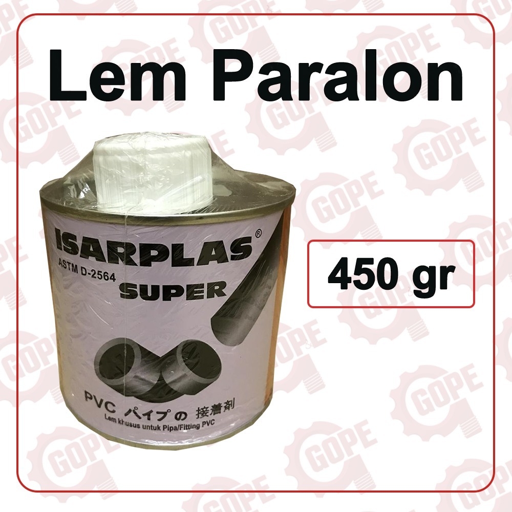 

Lem Isarplas Kuas Lem Pipa Paralon Kemasan Kaleng 500 Gram