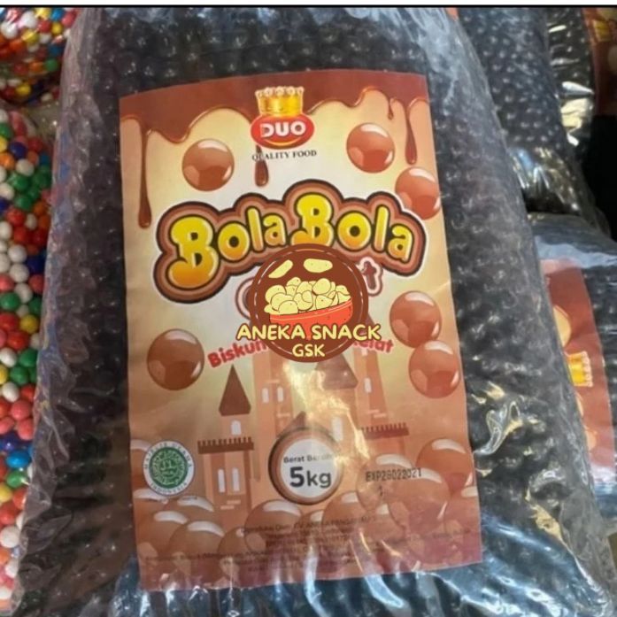 

BISKUIT BOLA COKLAT/BISKUIT BOLA DUO COKLAT