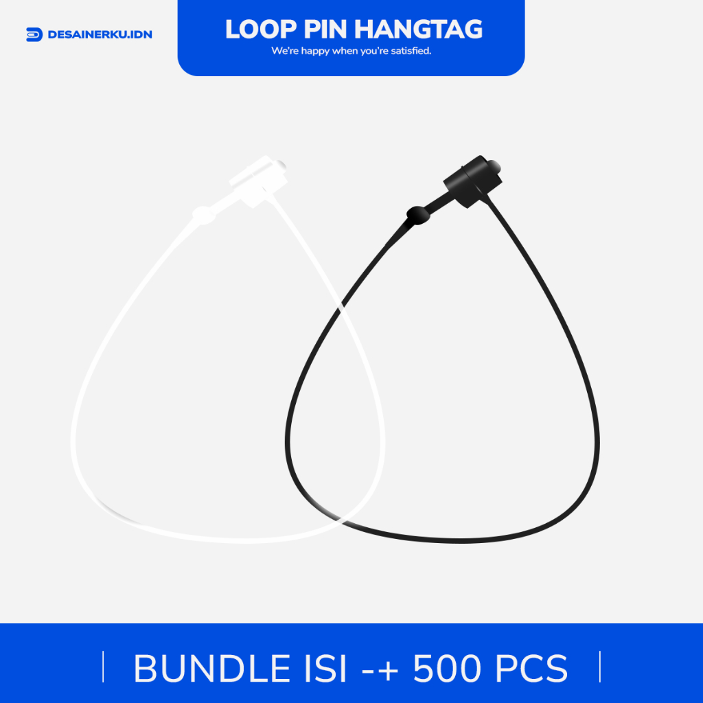 

Loop Pin Hangtag | Bundle 500 Pcs