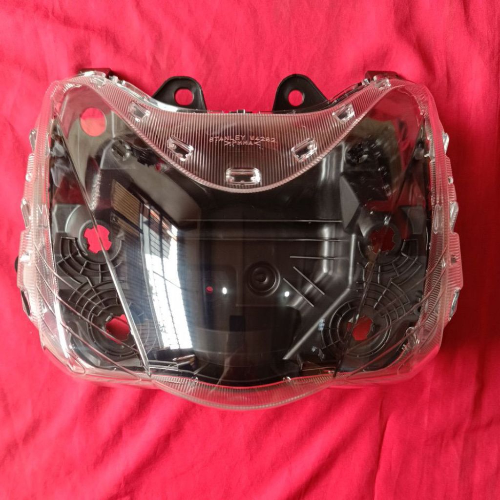Mika Kaca + batok Hosing Lampu Depan Mio S Original