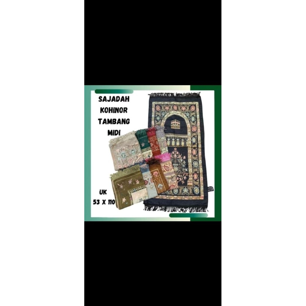 sajadah kohinoor tambang