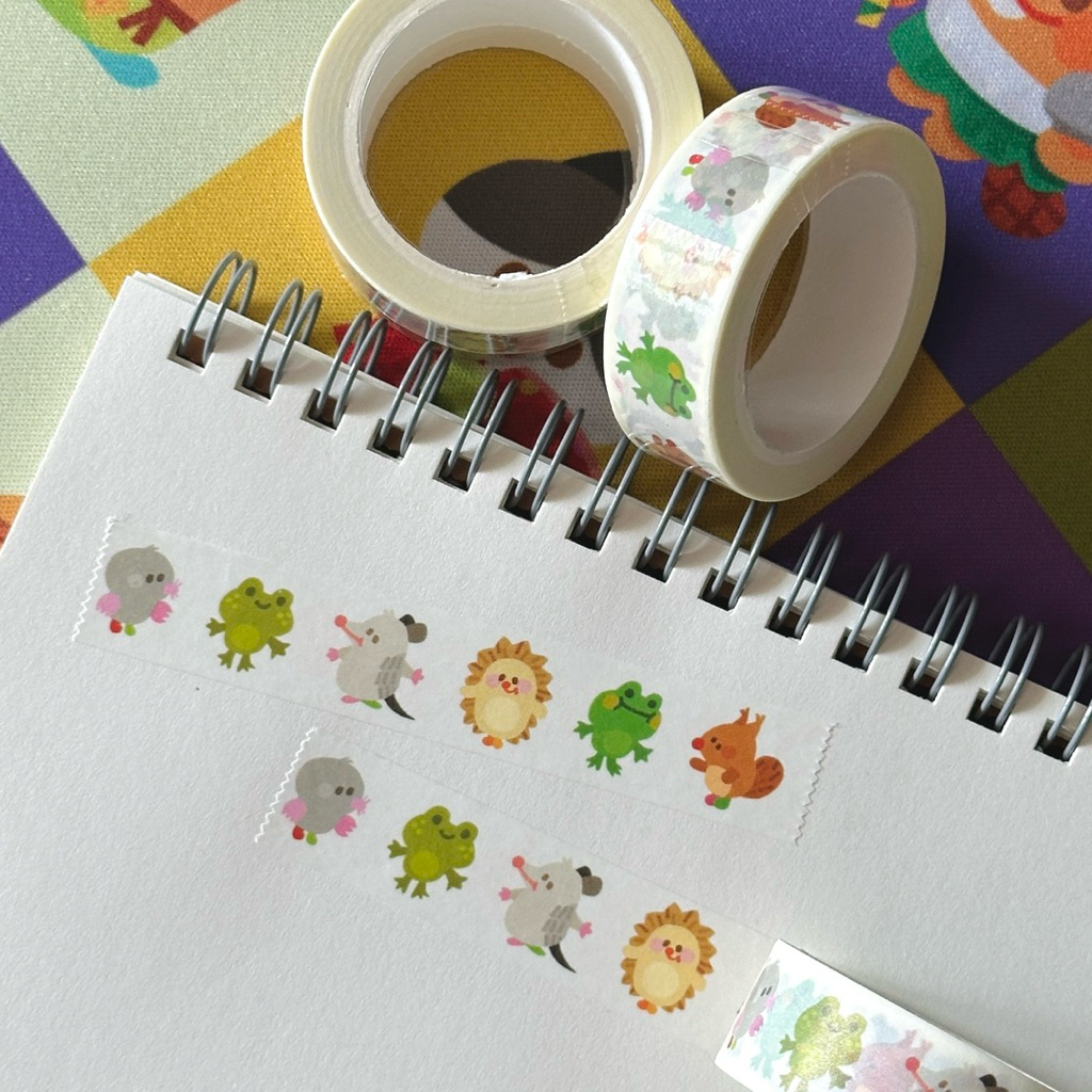 

Critter Crew Washi Tape