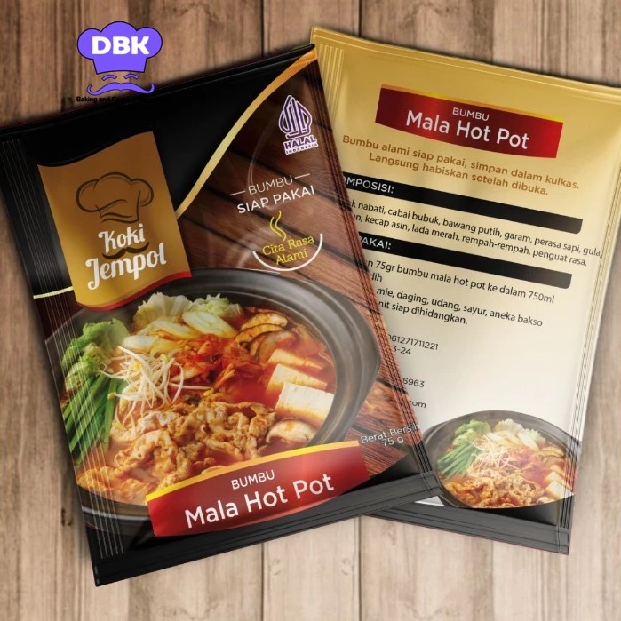 

Koki Jempol Mala Hotpot Bumbu lada sichuan