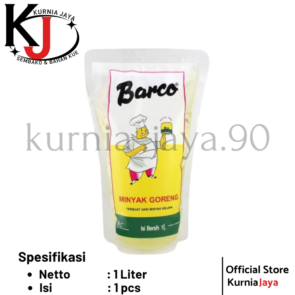 

[ BARCO ] Minyak Goreng 1Liter