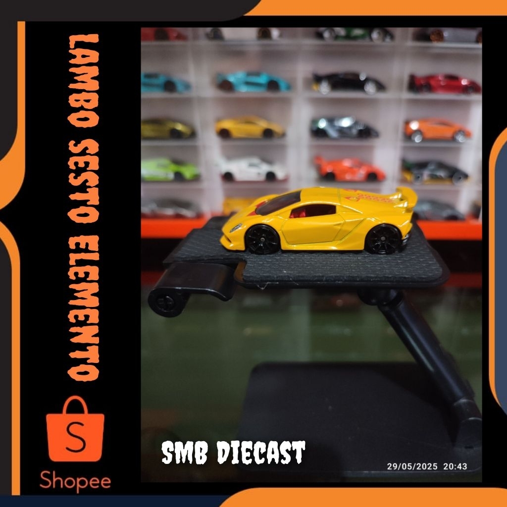 HOT WHEELS LAMBORGHINI SESTO ELEMENTO KUNING FROM GIFT PACK LOS (REGULER)