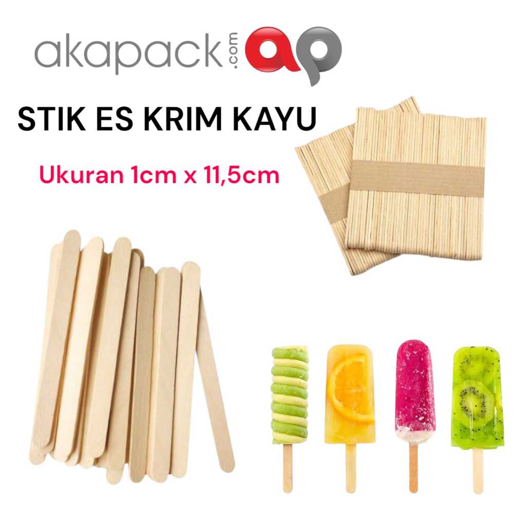 

(500pc) STIK ES KRIM KAYU / STIK ES LILIN / STICK ICE CREAM