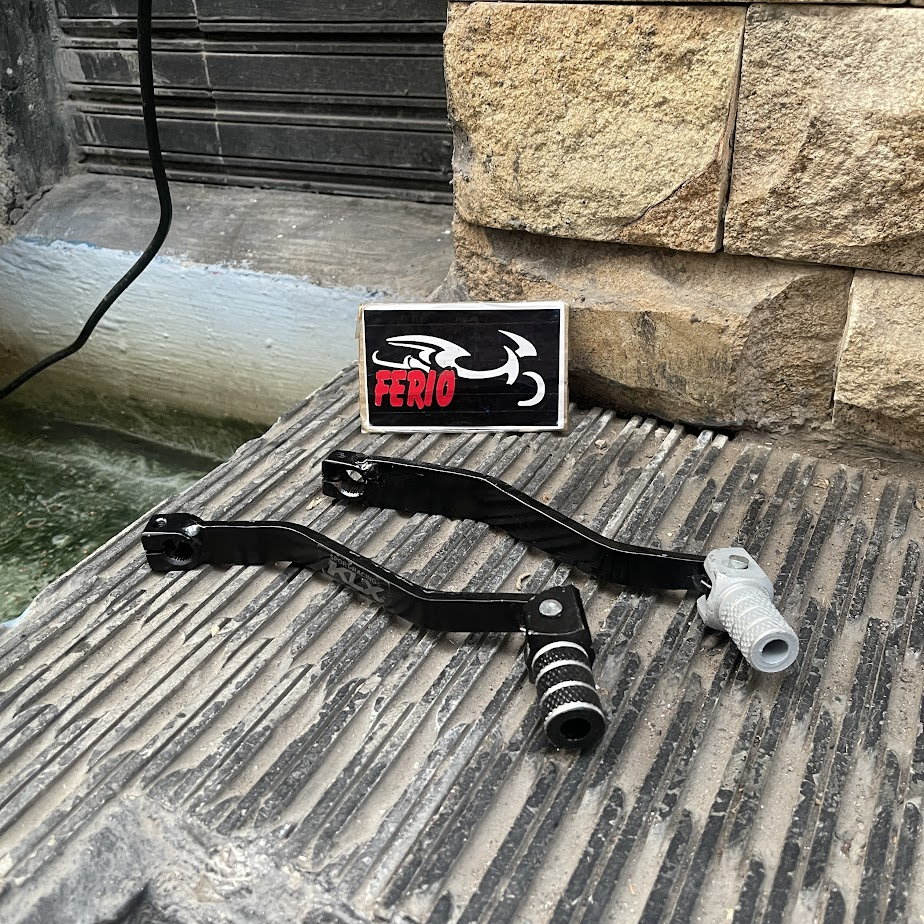 Tuas Operan Gigi Klx 150 Klx150 Dtracker Pedal Operan gigi KLX Hitam Silver