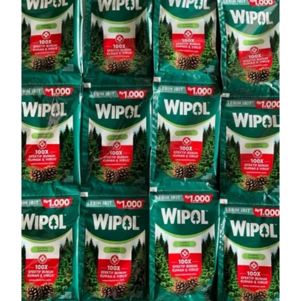 Wipol karbol cemara cairan disinfektan lantai [2renceng]