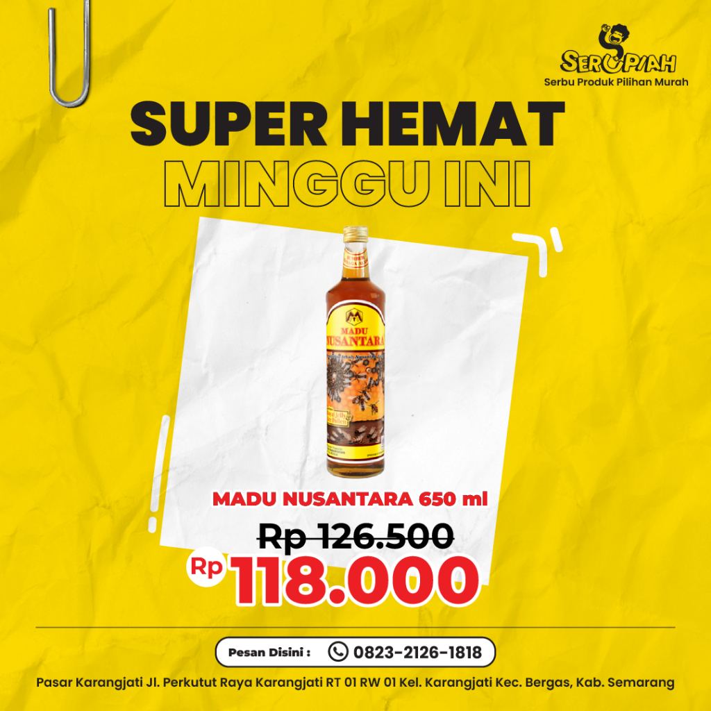 

PROMO Mandu Nusantara 650 ml