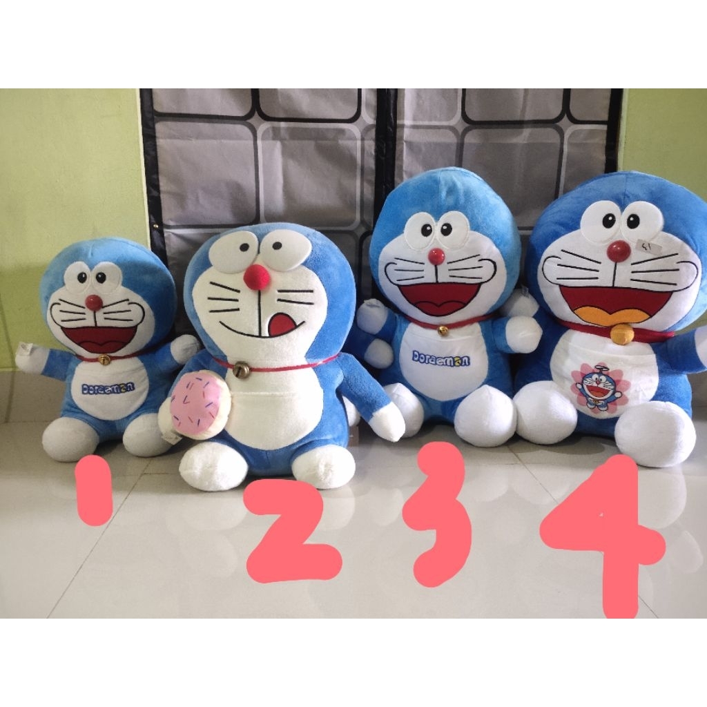 Boneka Karakter Doraemon anak perempuam Boneka doraemon dacron