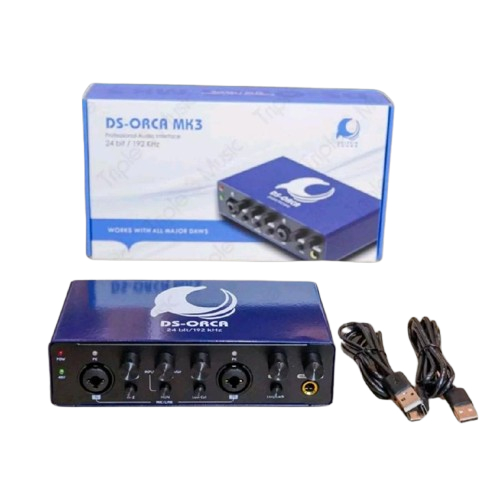 Dolphin Sound DS Orca MK2 MK3 Audio Interface l Soundcard USB - DS ORCA MK3