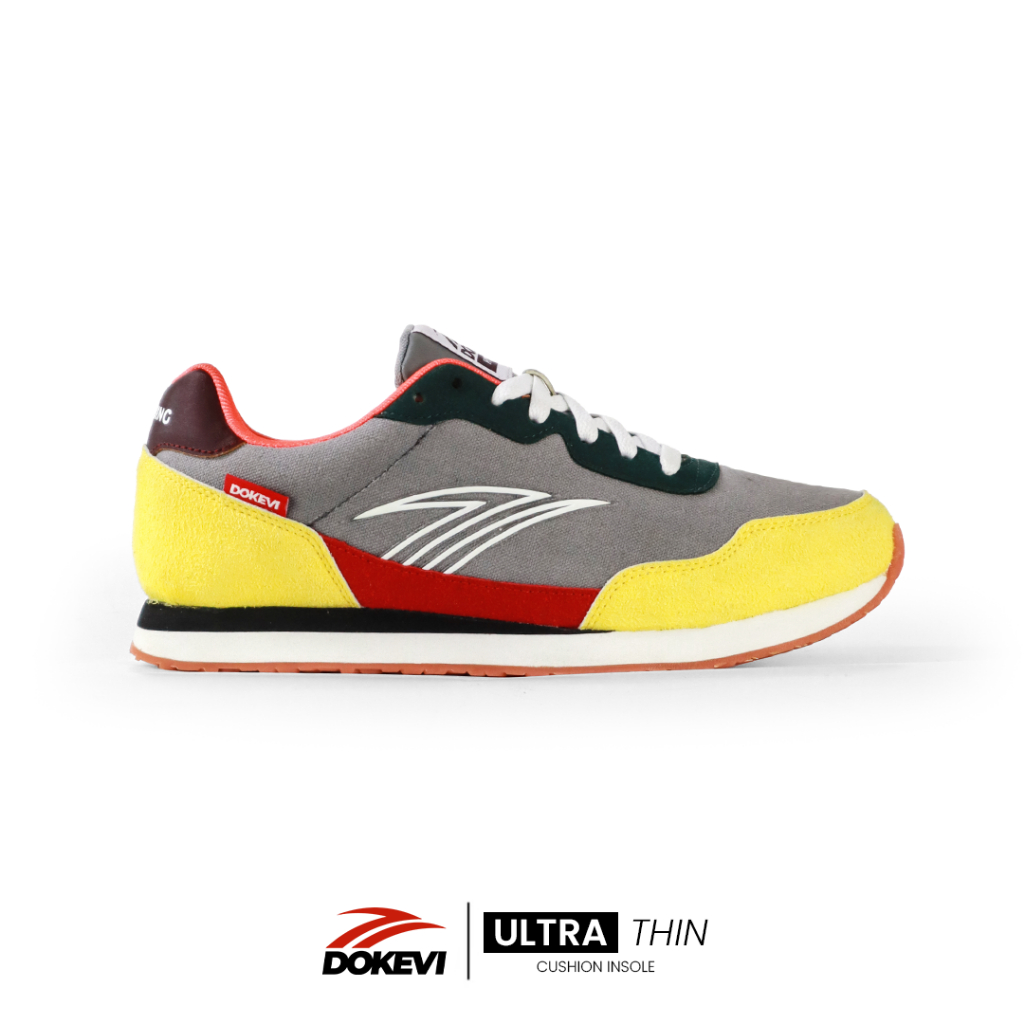 DOKEVI - Hydra Yellow | Sepatu Sneakers | Sepatu Casual