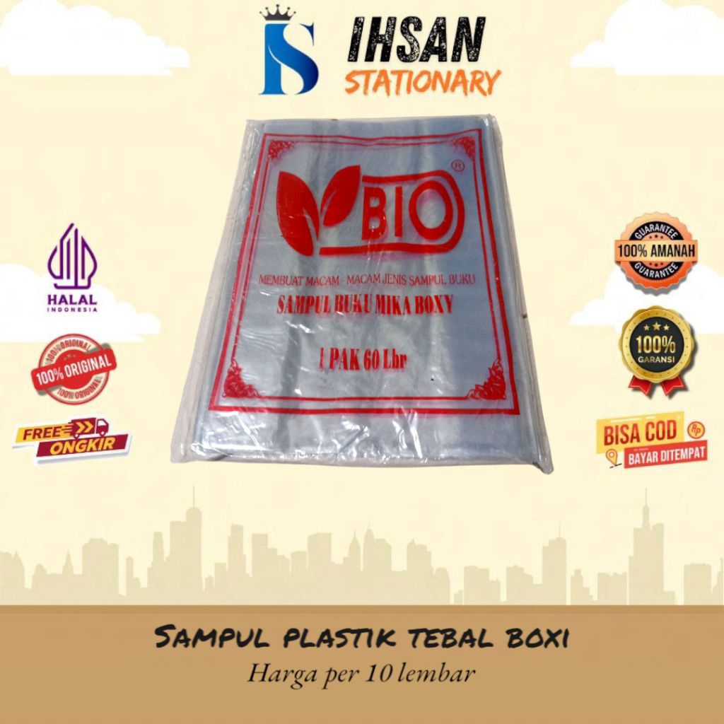 

Sampul Plastik tebal Buku Campus Isi 10 Lembar