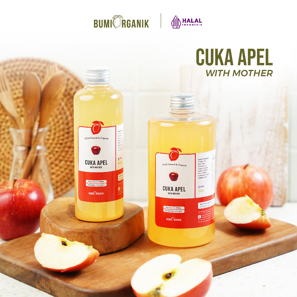

CUKA APEL ORIGINAL ORGANIK WITH MOTHER BUMI ORGANIK / APPLE CIDER VINEGAR / CUKA SARI APEL ORIGINAL UNTUK DIET KESEHATAN DETOX DETOKS / CUKA APPLE / APEL VINEGA BRAGG ORIGINAL ASLI CUKA APEL NUTRIFARM ORIGINAL DARIBUMI / NUTRIFARM / CUKA APEL BEORGANIK