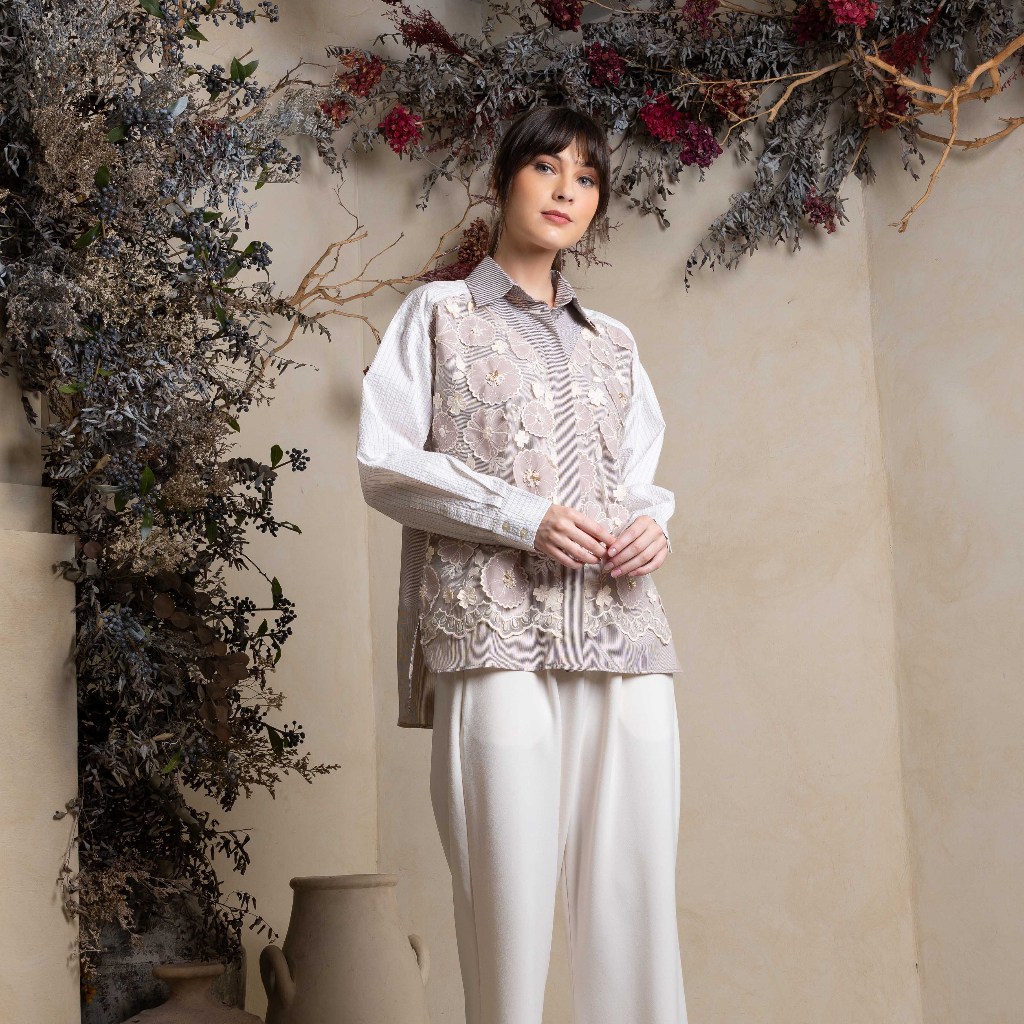 VAIA Atelier - Atasan Kemeja Wanita Rinesa