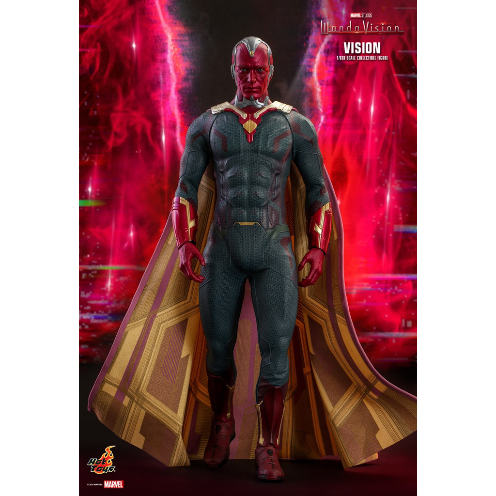 Hot Toys 1:6 | Vision Wanda Vision Red Vision | Movie Masterpiece Action Figure