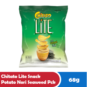 

CHITATO LITE SNACK POTATO NORI SEAWEED PCK 68g