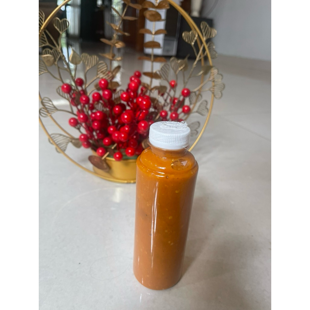 

Sambel bawang asli cabe rawit 100%