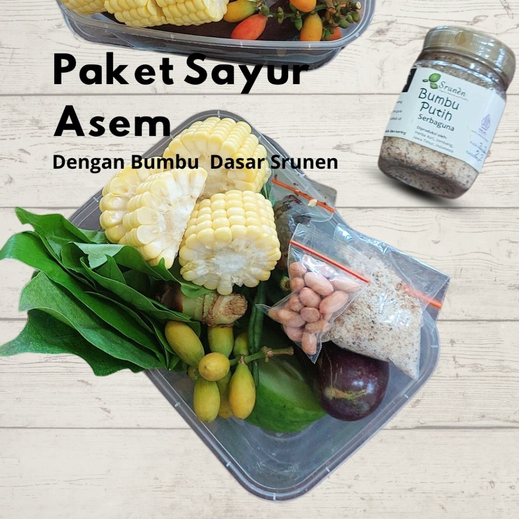 

Paket Sayur Organik/ Sayur Asem Komplit Dengan Bumbu Non MSG