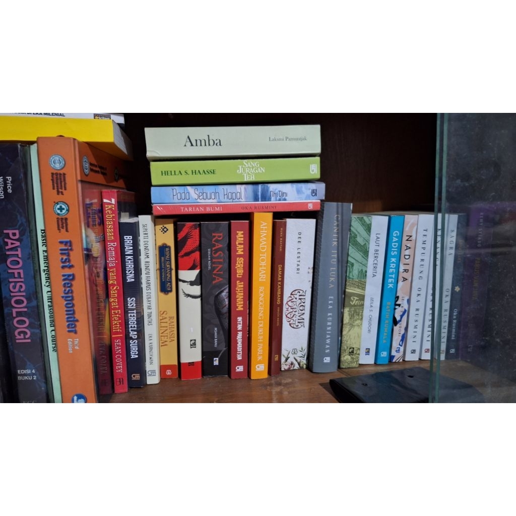 PRELOVED, Buku Karya Oka Rusmini: Tempurung, Kenanga, Sagra, Tarian Bumi