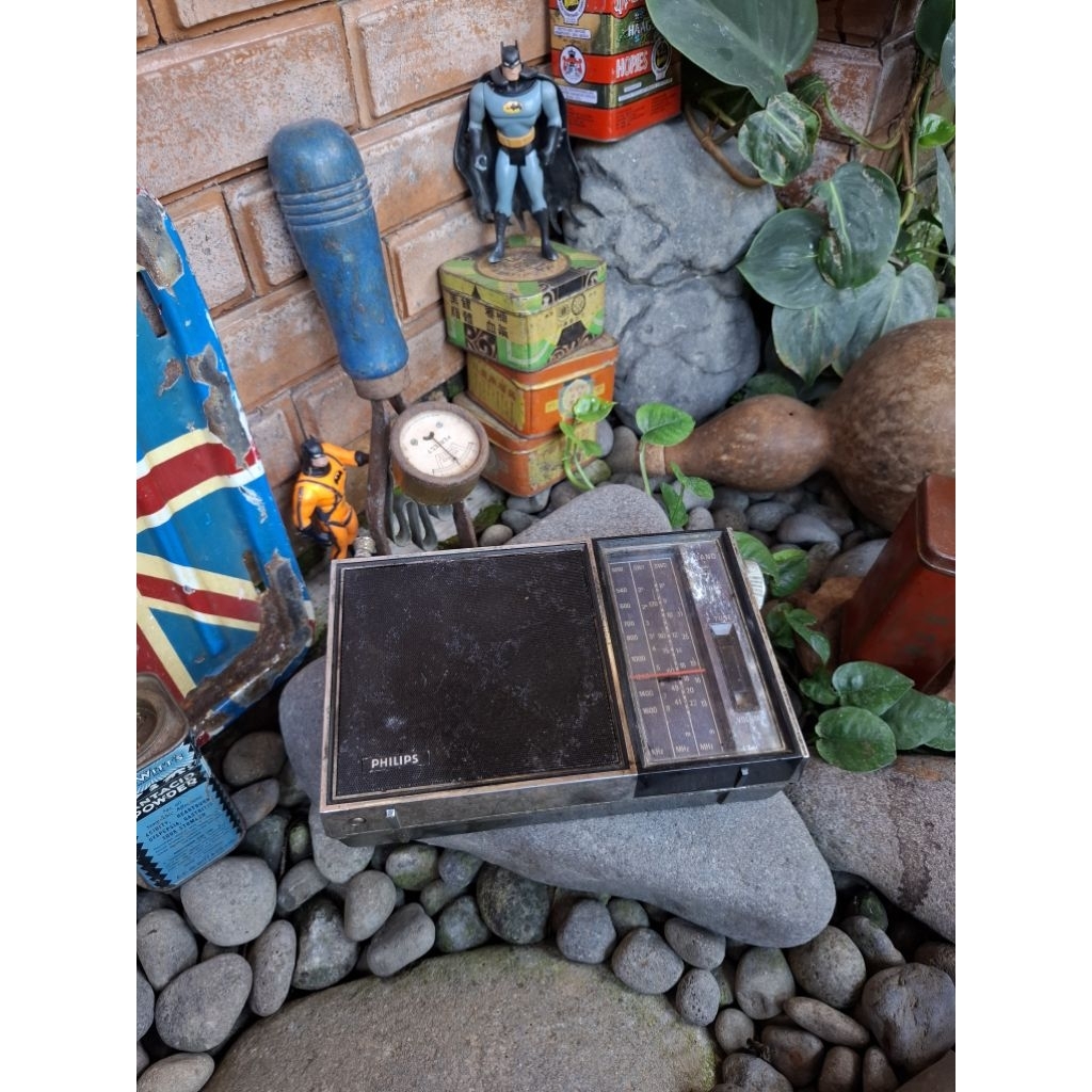 Radio phillips jadulDisplay anggap mati 85rb