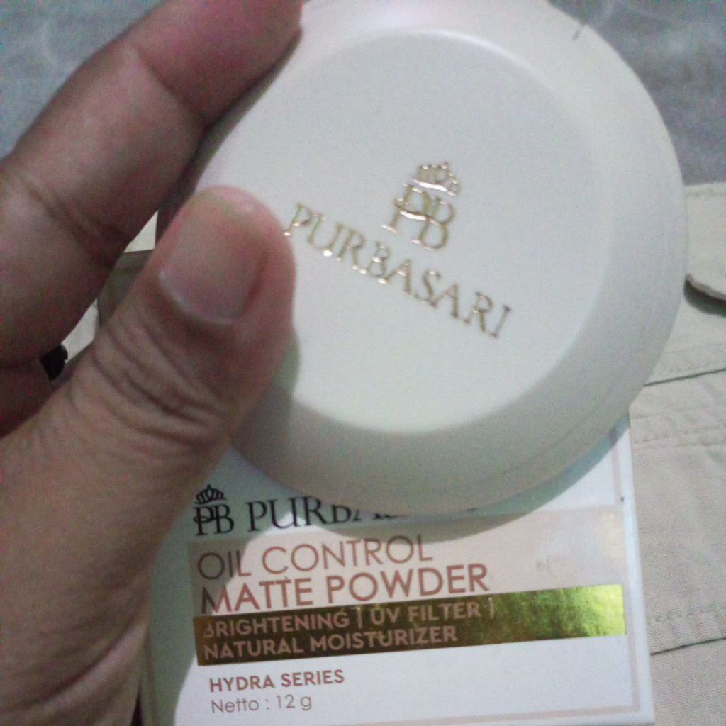 bedak Purbasari oil control matte
