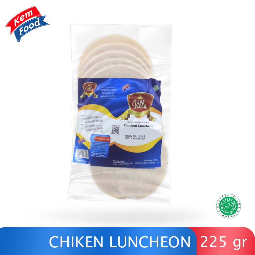 

Villa Chicken Luncheon Slice - 225 gr