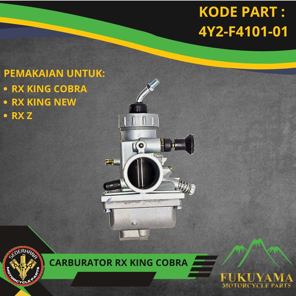 CARBURATOR KARBURATOR RX KING COBRA RXKING NEW RX Z FUKUYAMA