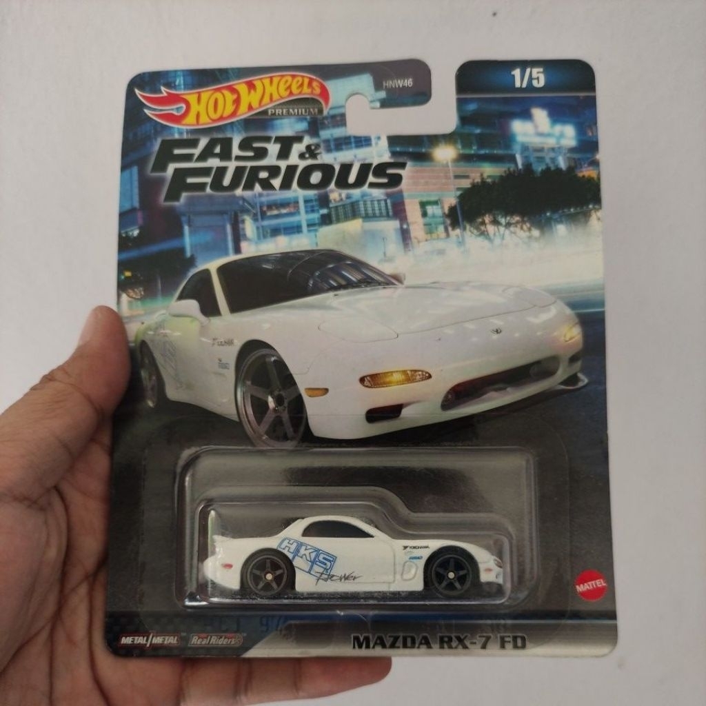 Hotwheels/Hotwheels Premium/Hotwheels murah/Fast n Fourius/Mazda RX-7 FD