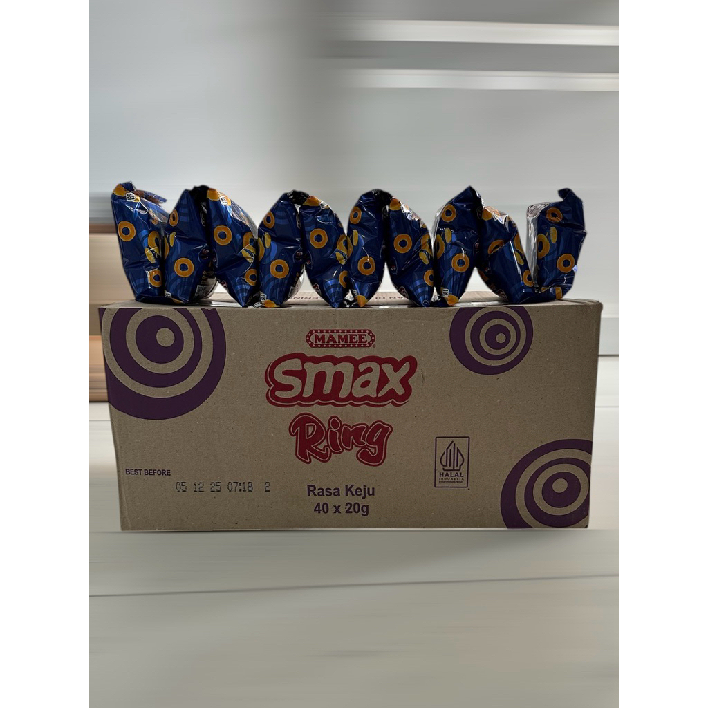 

Krupuk Smax Ring Cheese Ring ~ Rasa Keju