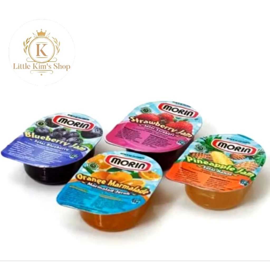 

READY - Morin Selai Portion Pack 14 gr / Morin Fruit Jam / Strawberry Fruit Jam / Blueberry Jam / Little Kim'S