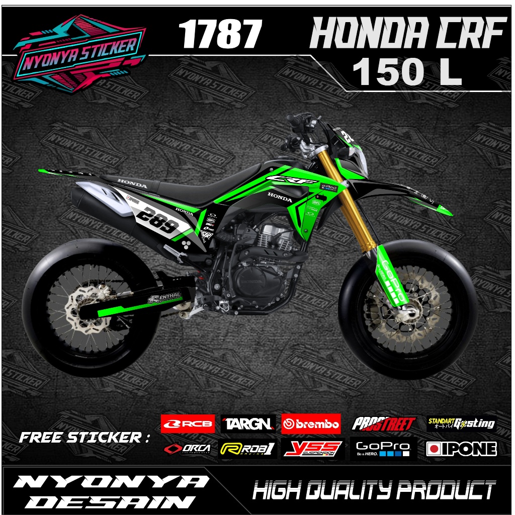 DECAL CRF 150L KEREN STICKER DECAL HONDA CRF 150L