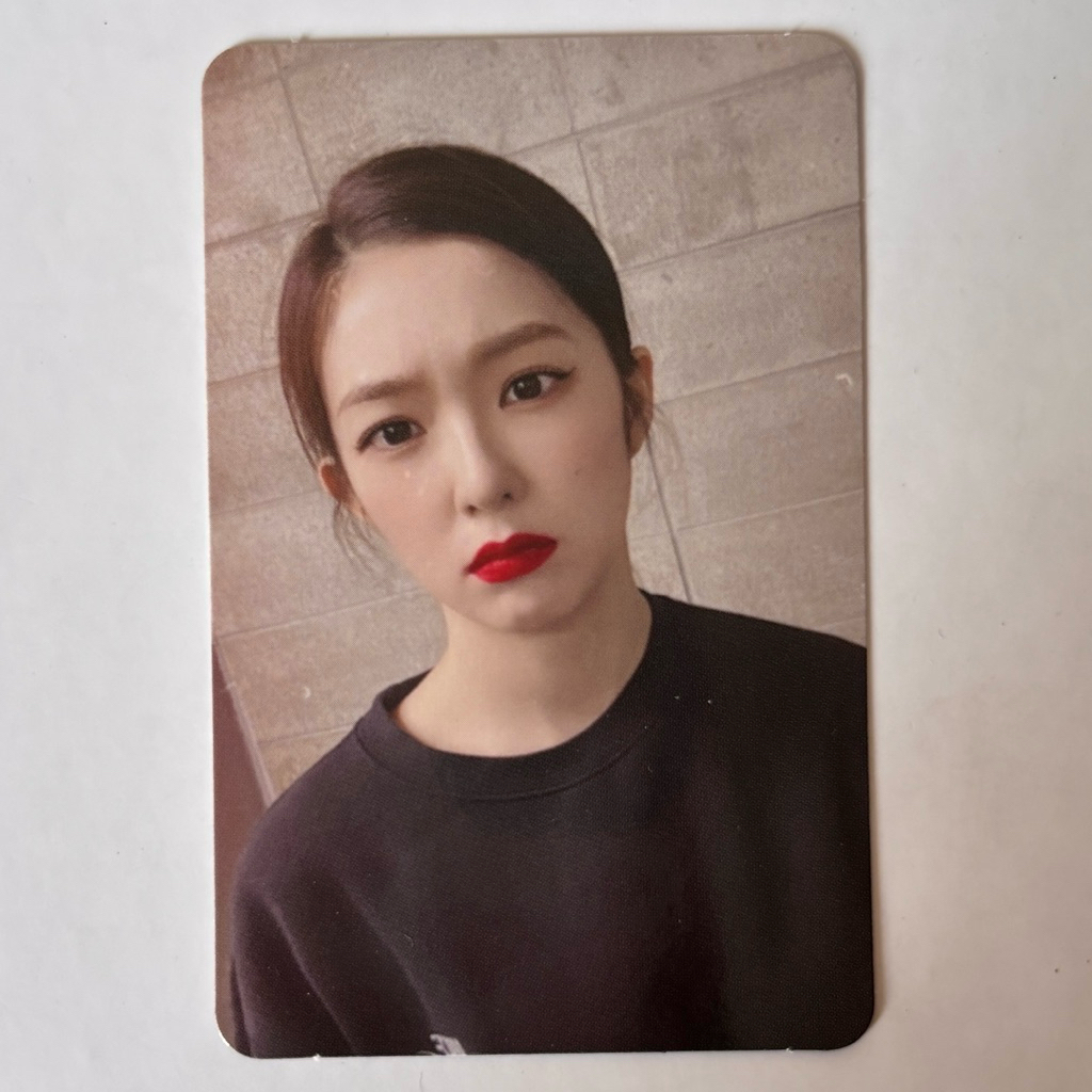 OFFICIAL PHOTOCARD IRENE 'ALBUM MONSTER'
