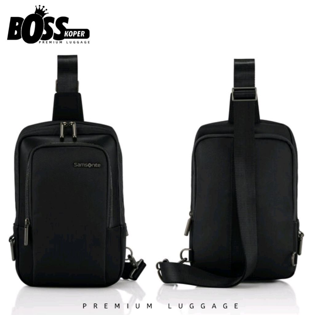 Tas SAMSONITE pria sling bag casual crossbody daily original