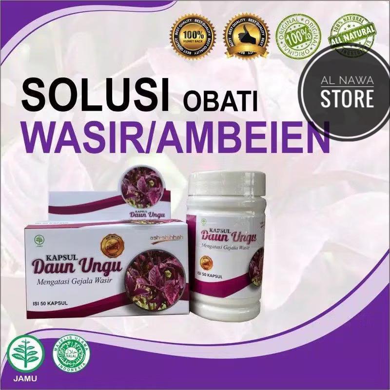 

Yusfistore Daun Ungu Kapsul Ash Shihah 50 Kapsul Obat Ambien Obat Wasir