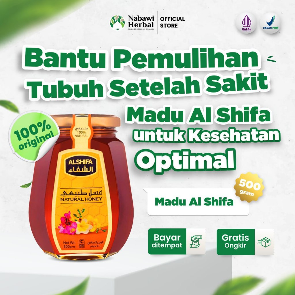 

ALSHIFA - Madu Al Shifa Natural Honey 500gr