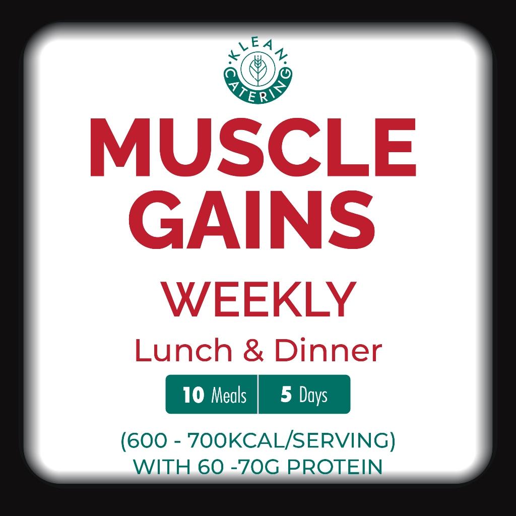 

Klean Gains Diet Catering Sehat - Weekly (10 Meals/5 Days)