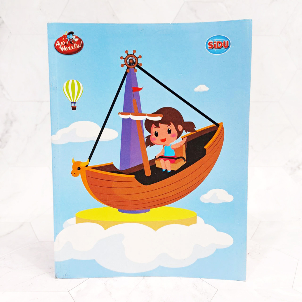 

Buku Tulis SiDU 100 Lembar Ukuran 21 x 16 cm