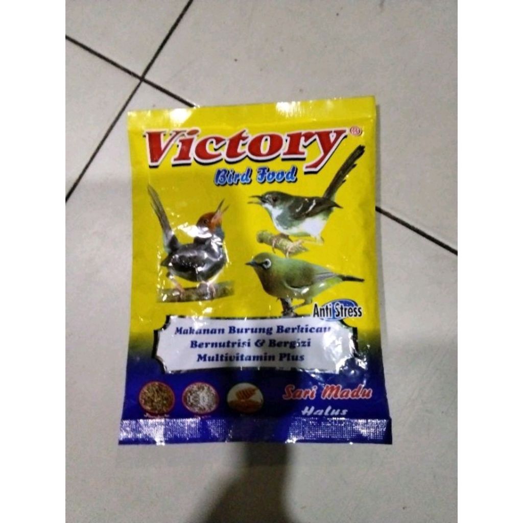 Victory bird food pakan burung buat burung ciblek pleci prenjak jledekan pancawarna calibri glatik b