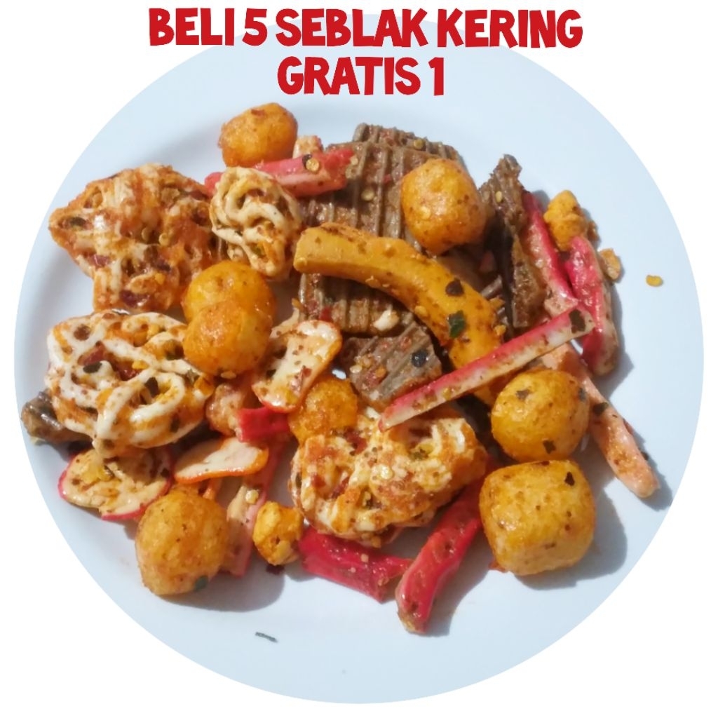 

SEBLAK KERING MIX KERUPUK PEDAS GURIH DAUN JERUK