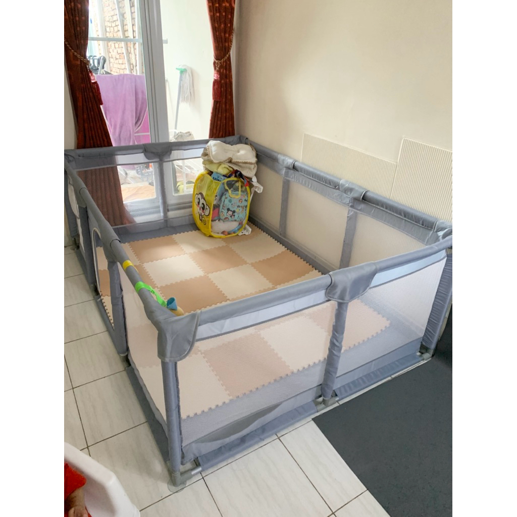 (Makassar) Preloved Playpen Pagar Bayi
