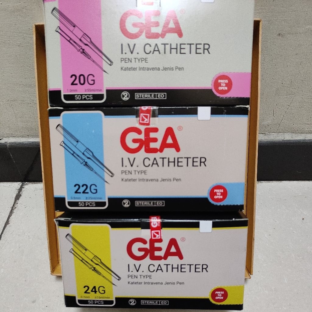 Jarum Catheter Pen Gea Kateter I.V Catheter Gea Kateter Intravena