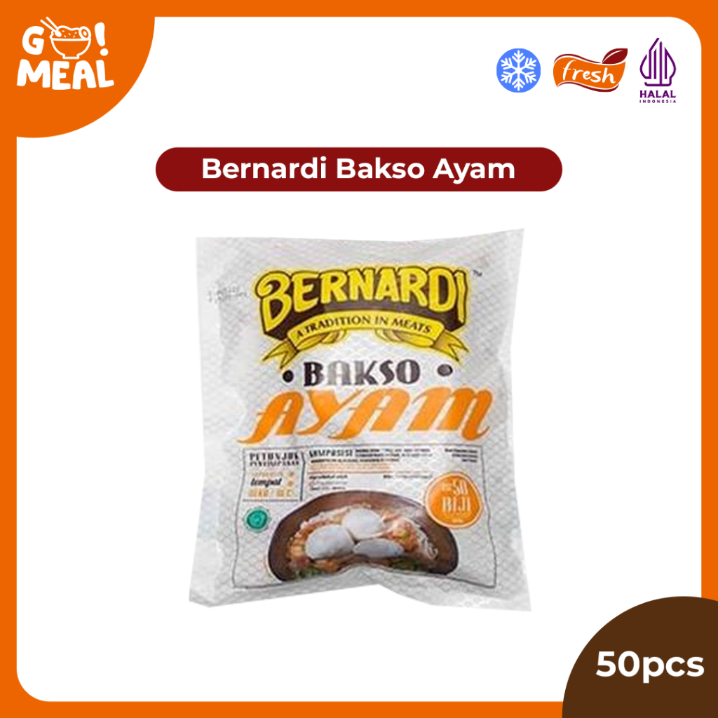 

Bernardi Bakso Ayam isi 50 360gram