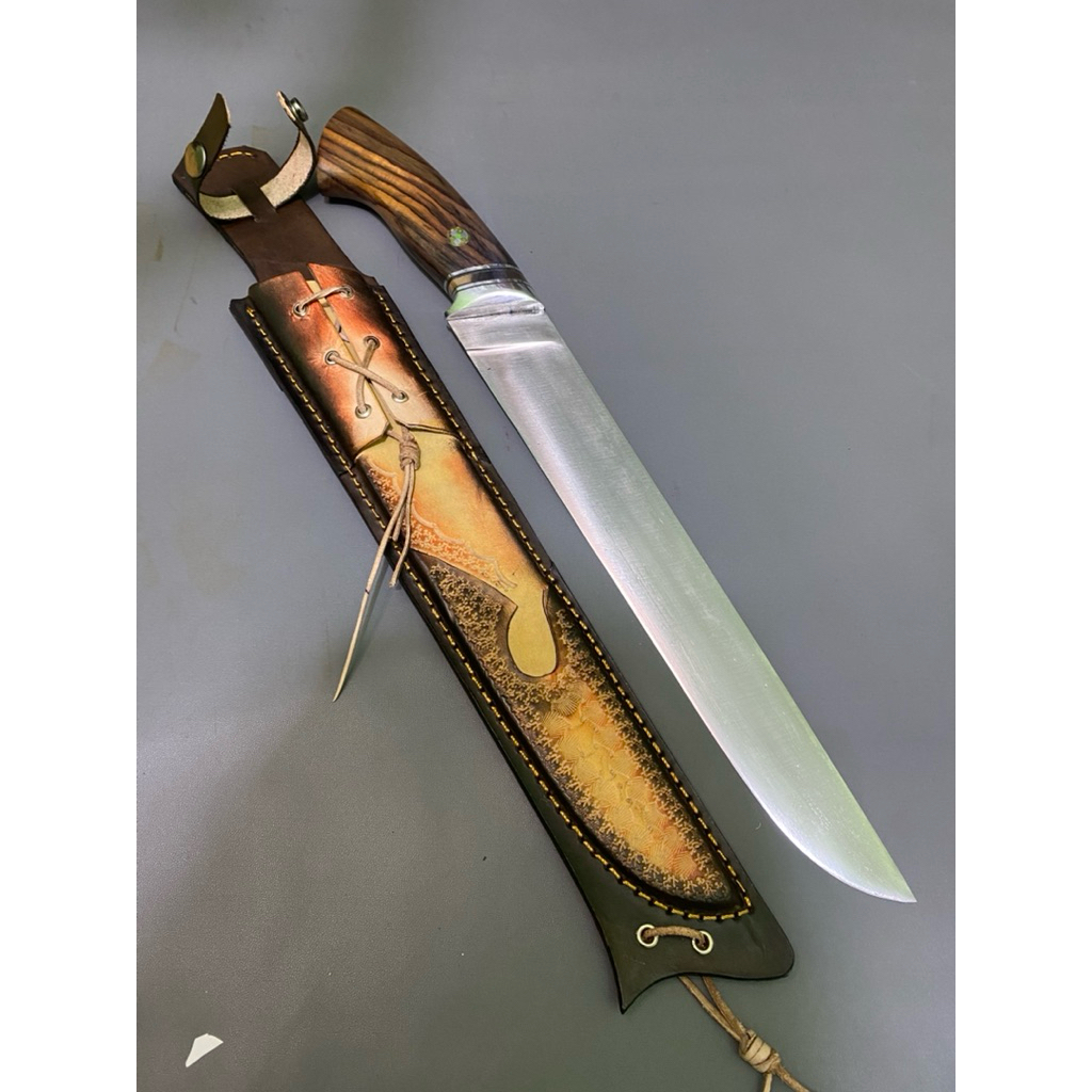 Pisau Bohler K110 Sarung Kulit Asli