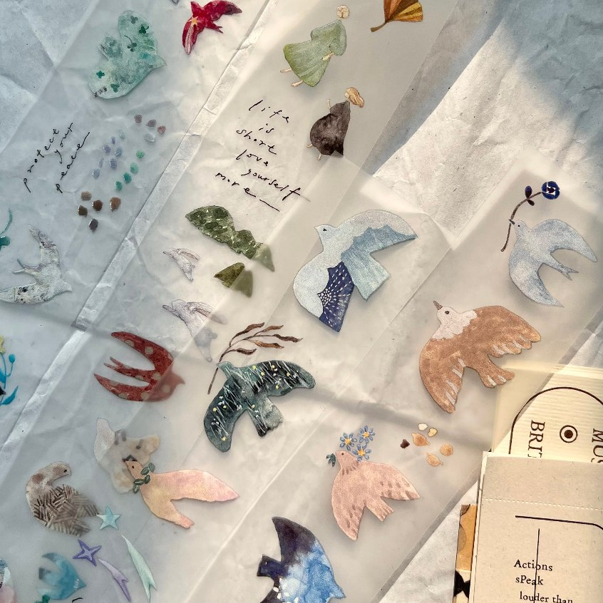 

Pion - Bird Island - Matte PET Tape (FULL ROLL)