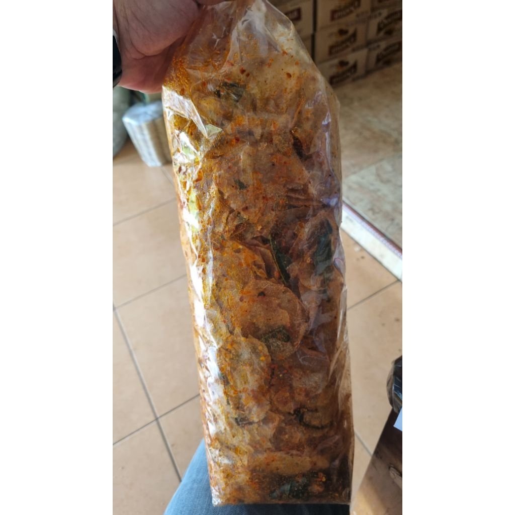 

kripik Kaca/ Kripik Pedas 250 gram