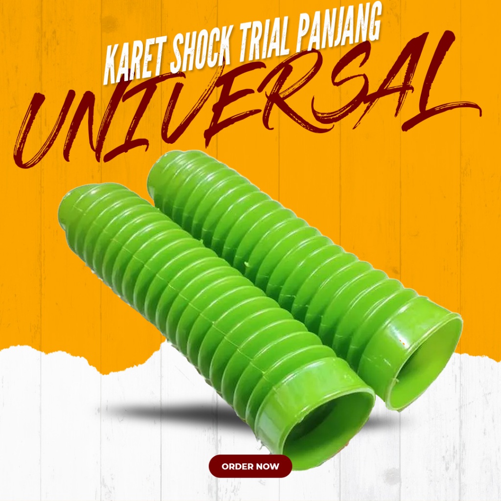 KARET AS SHOCK TRAIL KARET SHOCK BREAKER DEPAN
