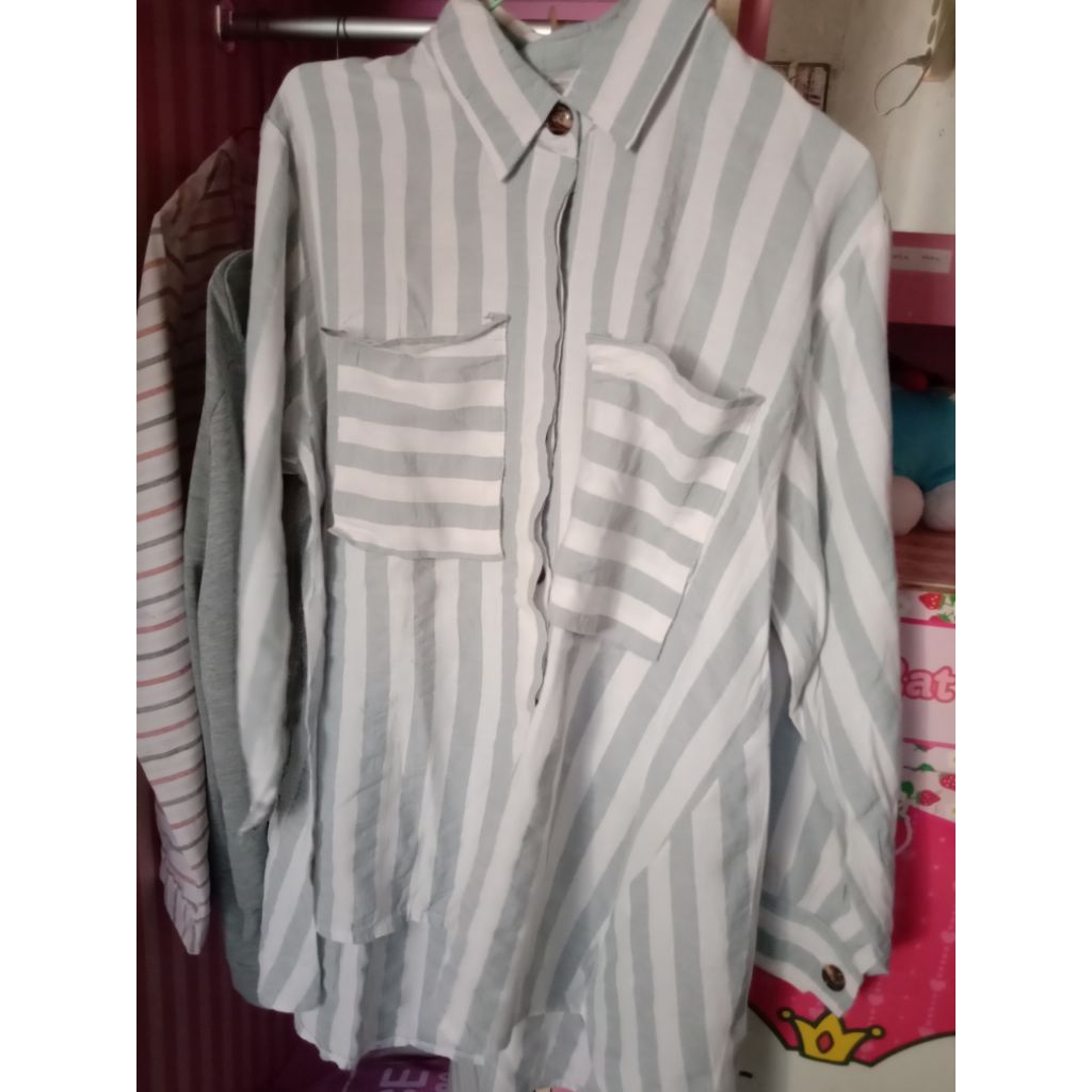 preloved kemeja salur